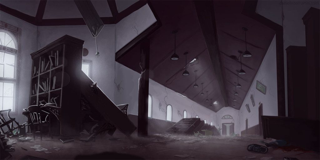 Destroyed Library | 2015