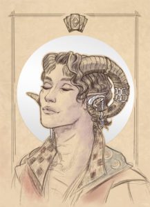 Icon Portrait: Mollymauk | 2019<br>Critical Role