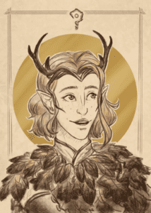 Icon Portrait: Keyleth | 2020<br>Critical Role
