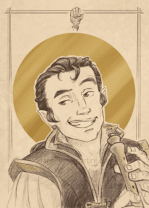 Icon Portrait: Scanlan | 2020<br>Critical Role