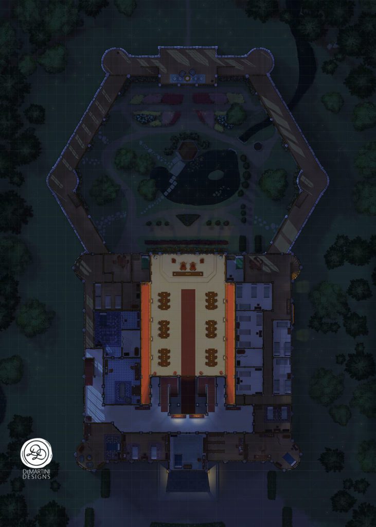Night, Banquet, Level 2