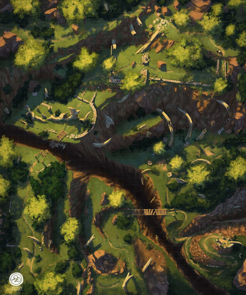 Ruins, Summer Evening