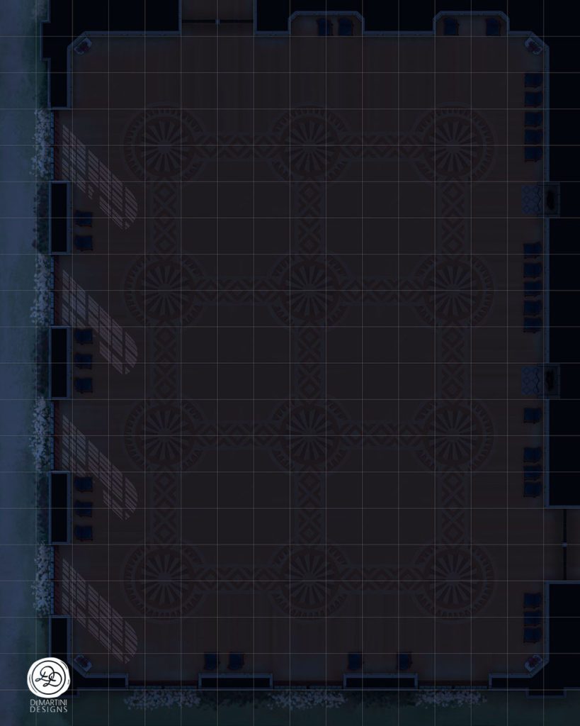 Night, Removed chairs