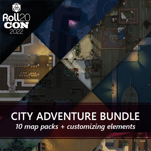 Purchase City Adventure Bundle on Roll20
