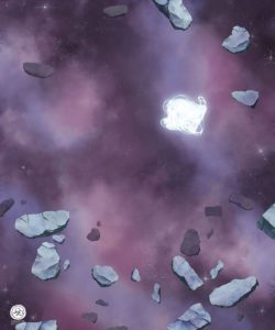 Astral Sea with silver/entrance pool and debris, muted