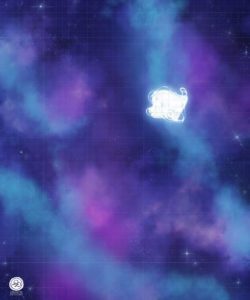 Astral Sea with silver/entrance pool, colorful