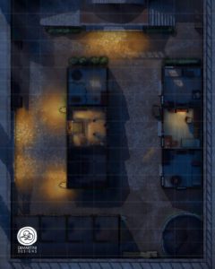 Work Buildings, Night