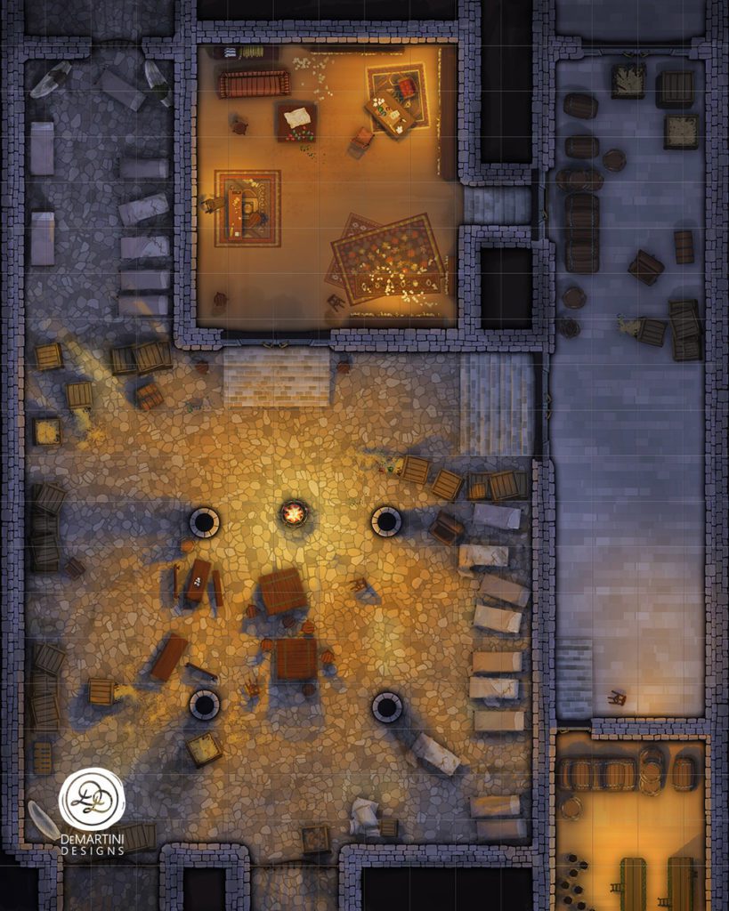 Sleeping Quarters, Ransacked
