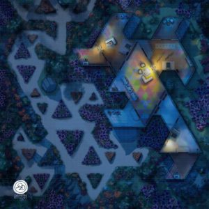 Gardens, Bright, Night