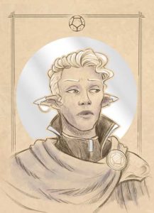 Icon Portrait: Essek | 2023<br>Critical Role
