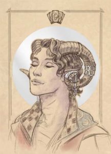 Icon Portrait: Mollymauk | 2019<br>Critical Role