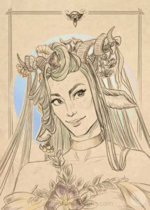 Icon Portrait: Fearne | 2022<br>Critical Role