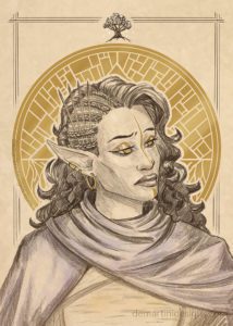 Icon Portrait: Laerryn | 2023<br>Critical Role