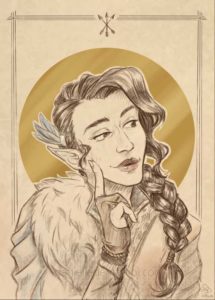 Icon Portrait: Vex | 2020<br>Critical Role