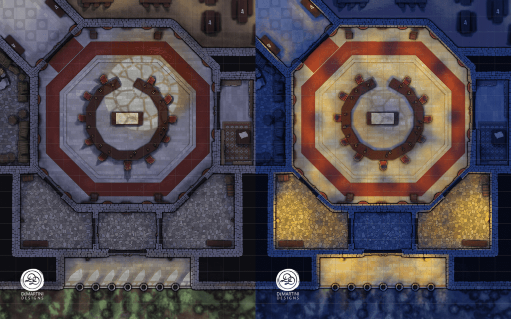 Abandoned, Day and Night