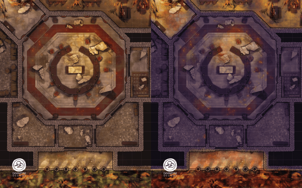 Siege, Day and Night