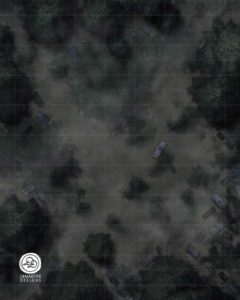 Grave, Overgrown, Fog