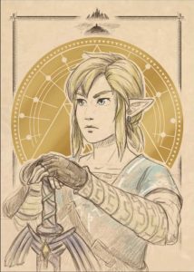 Icon Portrait: Link | 2023<br>Legend of Zelda: Breath of the Wild