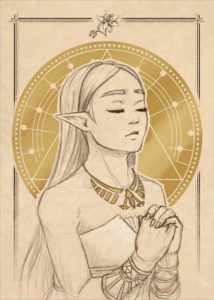 Icon Portrait: Princess Zelda | 2023<br>Legend of Zelda: Breath of the Wild