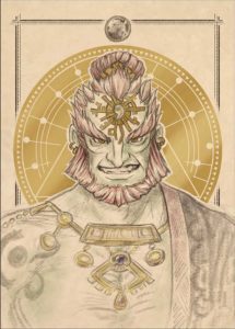 Icon Portrait: Ganondorf | 2023<br>Legend of Zelda: Tears of the Kingdom