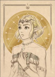 Icon Portrait: Princess Zelda | 2023<br>Legend of Zelda: Tears of the Kingdom