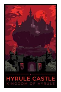 Hyrule Parks: Hyrule Castle, Blood Moon | 2023<br>Legend of Zelda: Tears of the Kingdom