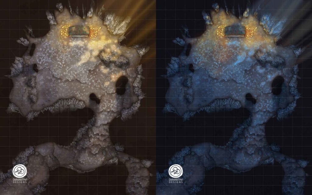 Mountain: Day & Night