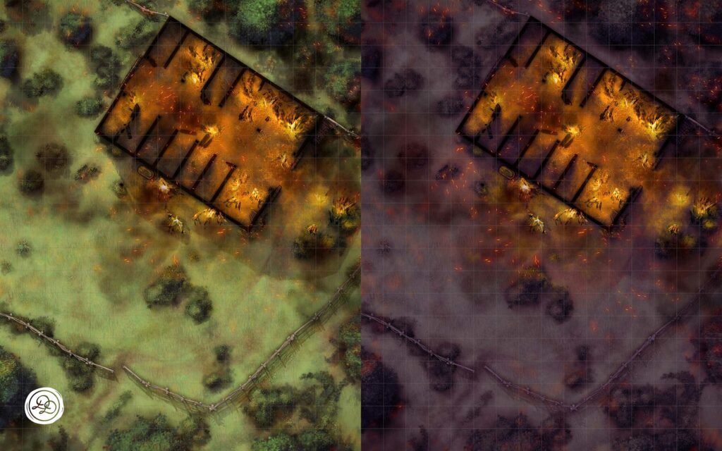 Fire: Day, Night