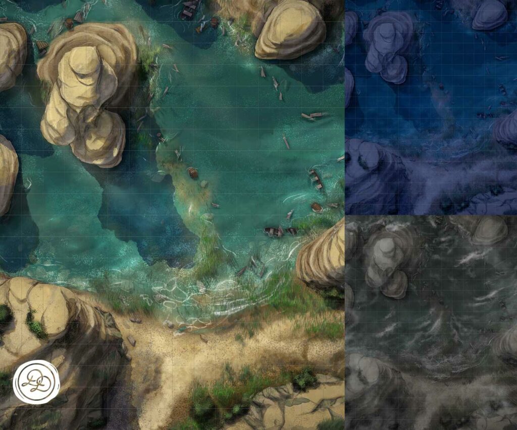 Shipwreck: Day, Night, Storm
