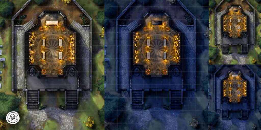 Candles: Day, Night