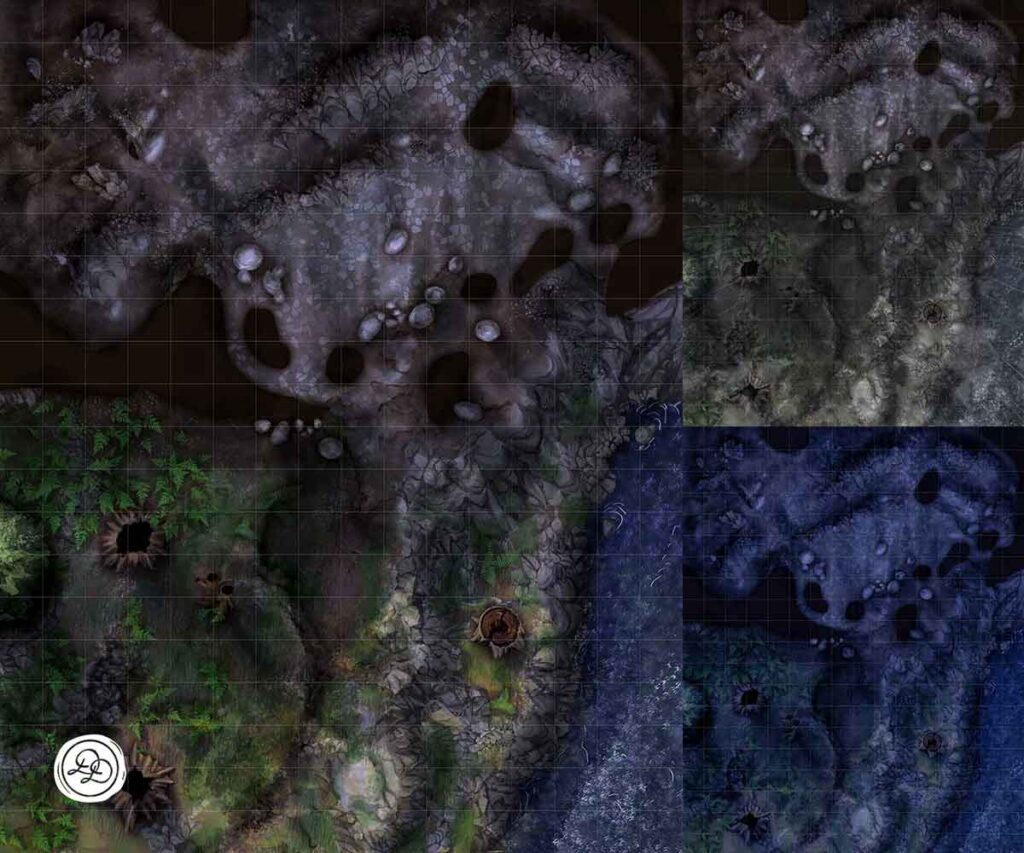 Trail: Day, Night, Storm