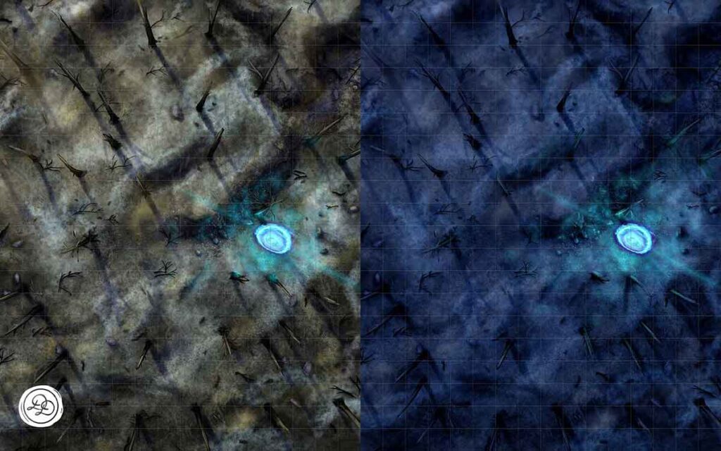 Portal Blue: Day, Night