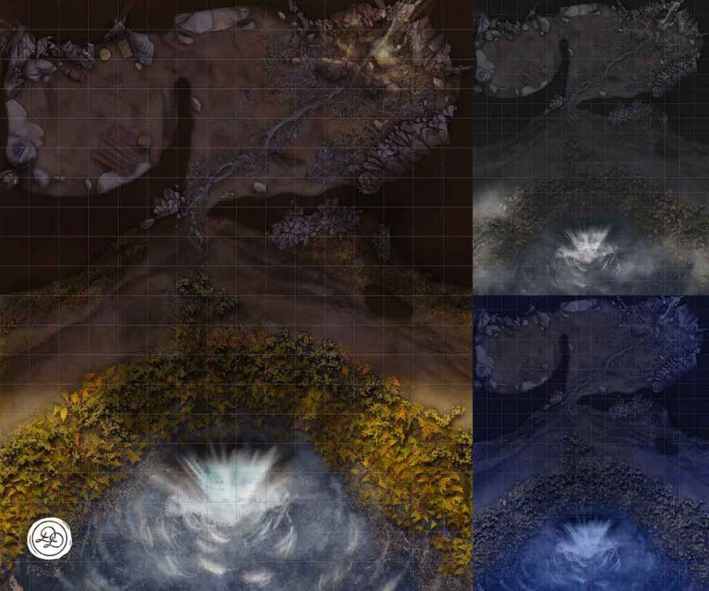 Autumn: Day, Night, Fog