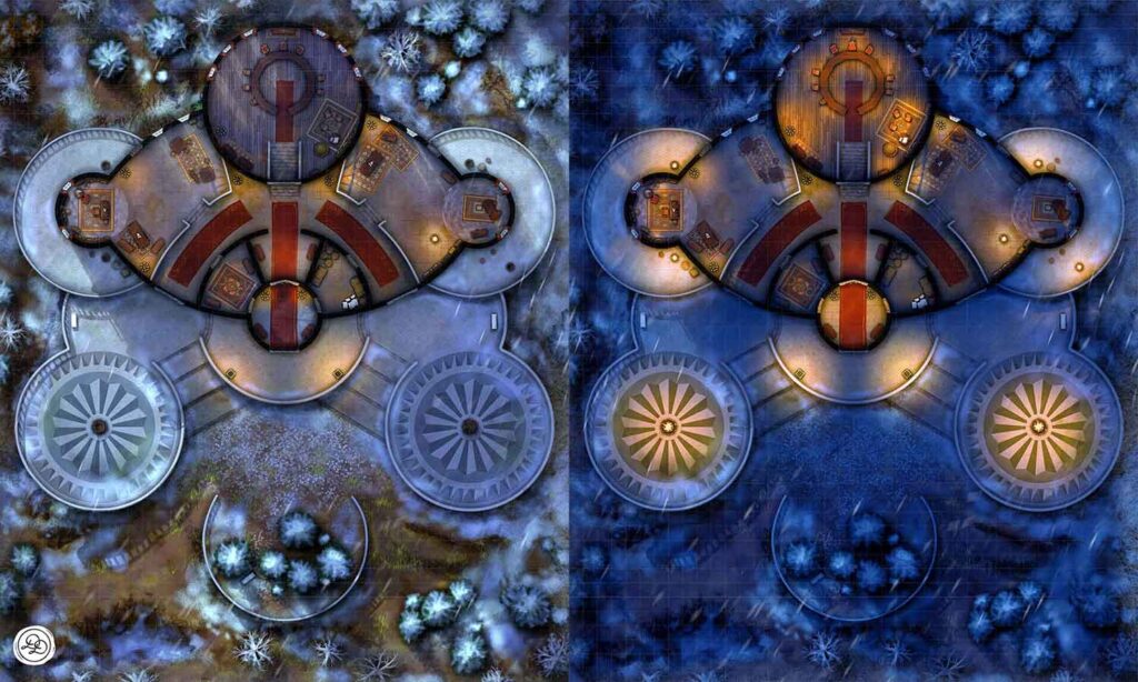 Winter: Day, Night