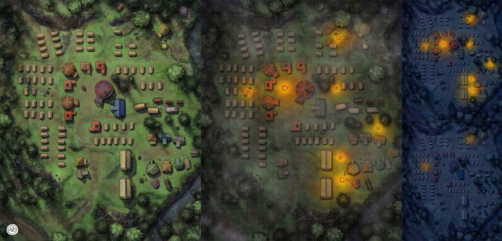 Active: Fog, Night Campfires, Midnight