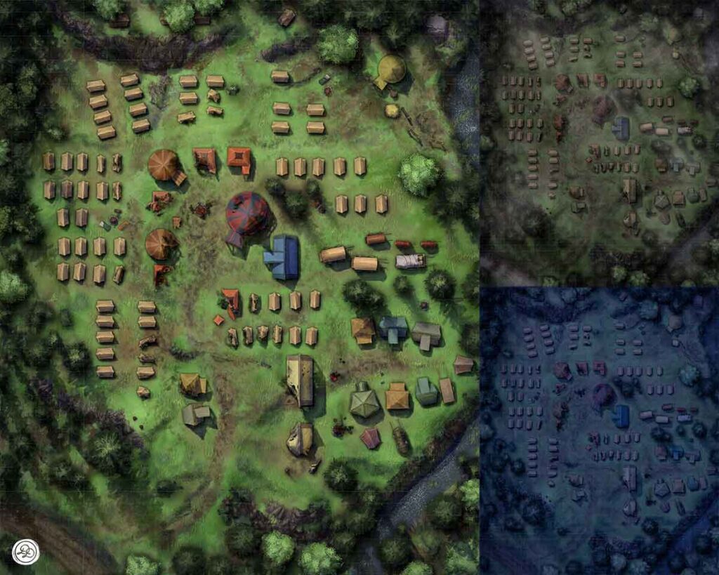 Post Attack: Day, Fog, Night